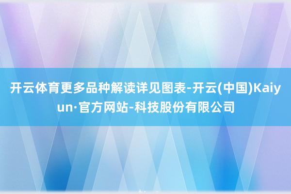 开云体育更多品种解读详见图表-开云(中国)Kaiyun·官方网站-科技股份有限公司